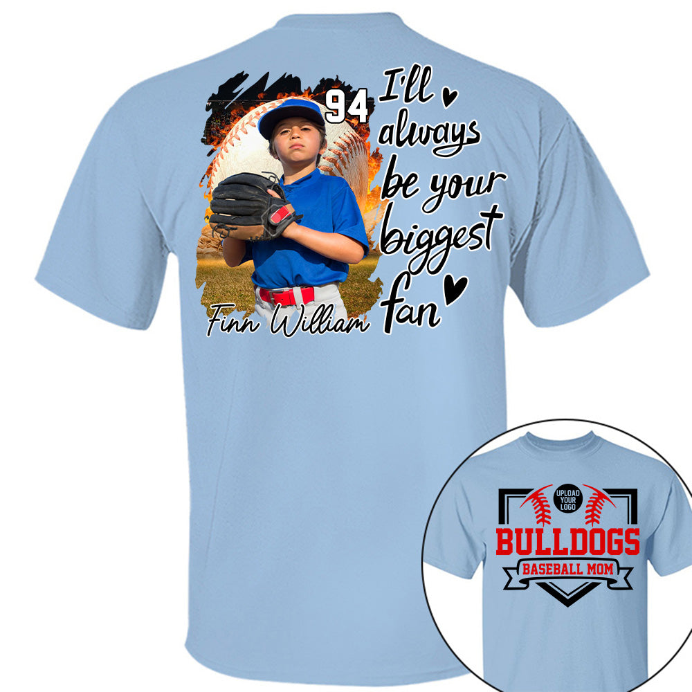 Custom Photo Baseball Game Day Baseball Shirt Gift For Baseball Lovers - Personalized Gift For Baseball Mom Tu24