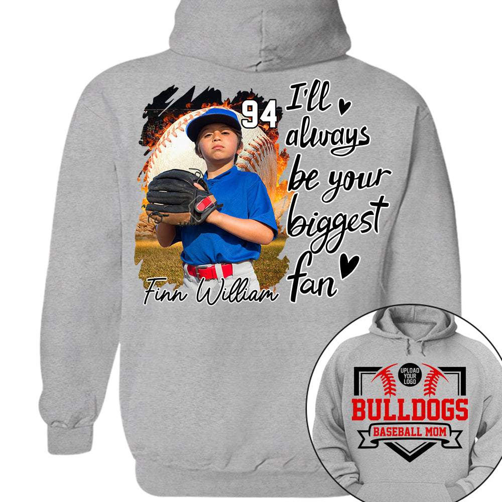 Custom Photo Baseball Game Day Baseball Shirt Gift For Baseball Lovers - Personalized Gift For Baseball Mom Tu24