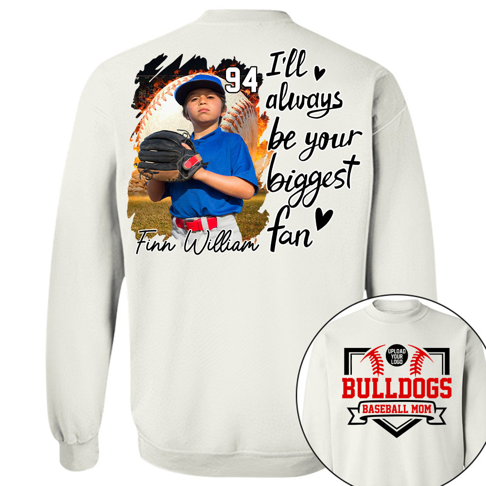 Custom Photo Baseball Game Day Baseball Shirt Gift For Baseball Lovers - Personalized Gift For Baseball Mom Tu24