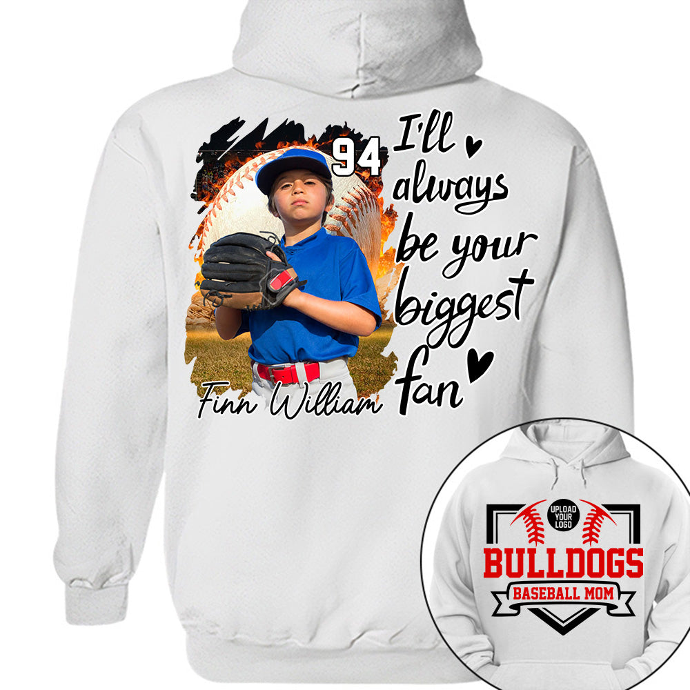 Custom Photo Baseball Game Day Baseball Shirt Gift For Baseball Lovers - Personalized Gift For Baseball Mom Tu24