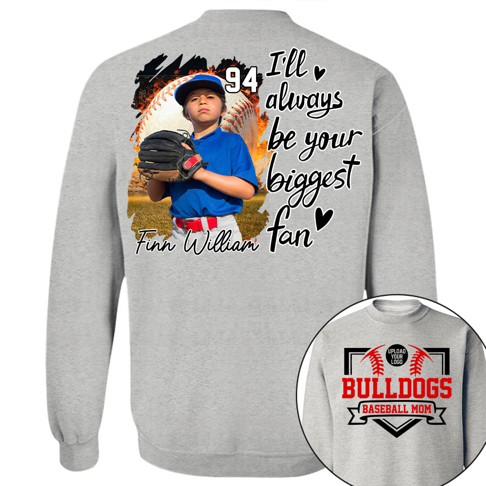 Custom Photo Baseball Game Day Baseball Shirt Gift For Baseball Lovers - Personalized Gift For Baseball Mom Tu24