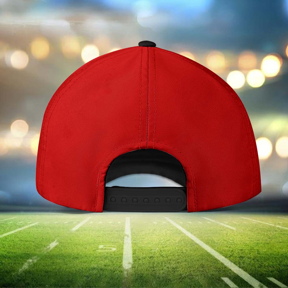 I Will Always Be Your Biggest Fan Personalized Photo Football Cap Gift For Football Family Tu24 Pt99