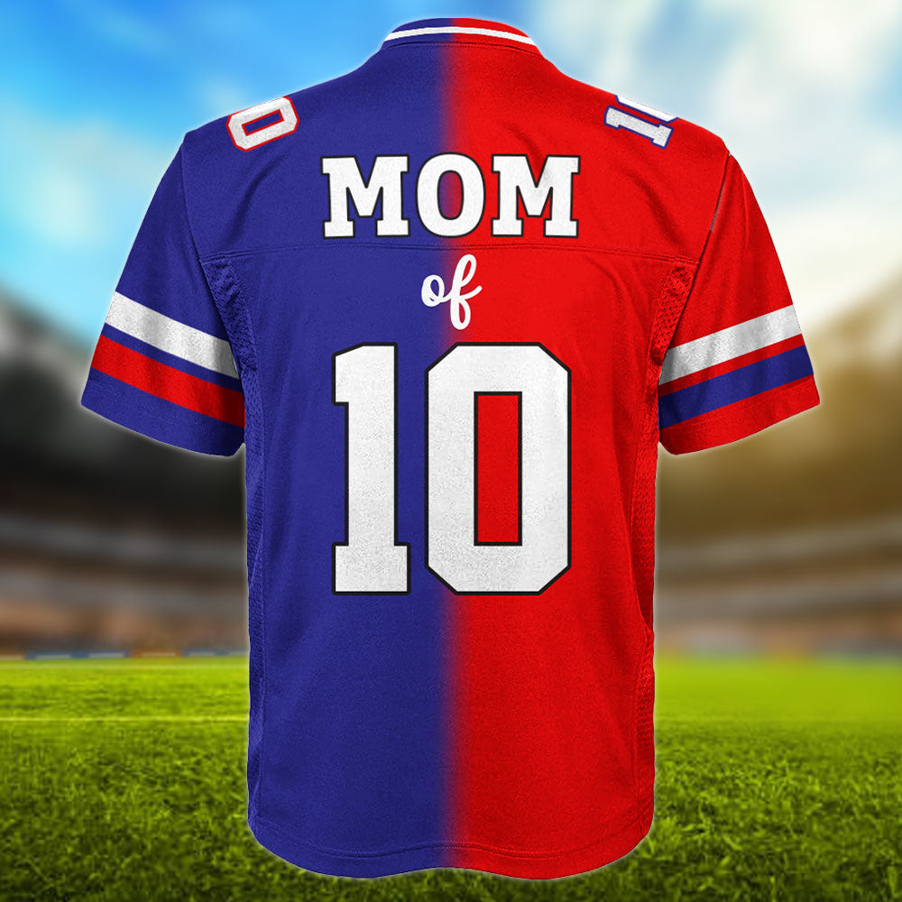 Custom Photo Football Game Day Football Jersey Gift For Football Lovers Personalized Gift For Football Player Tu24 Pt99