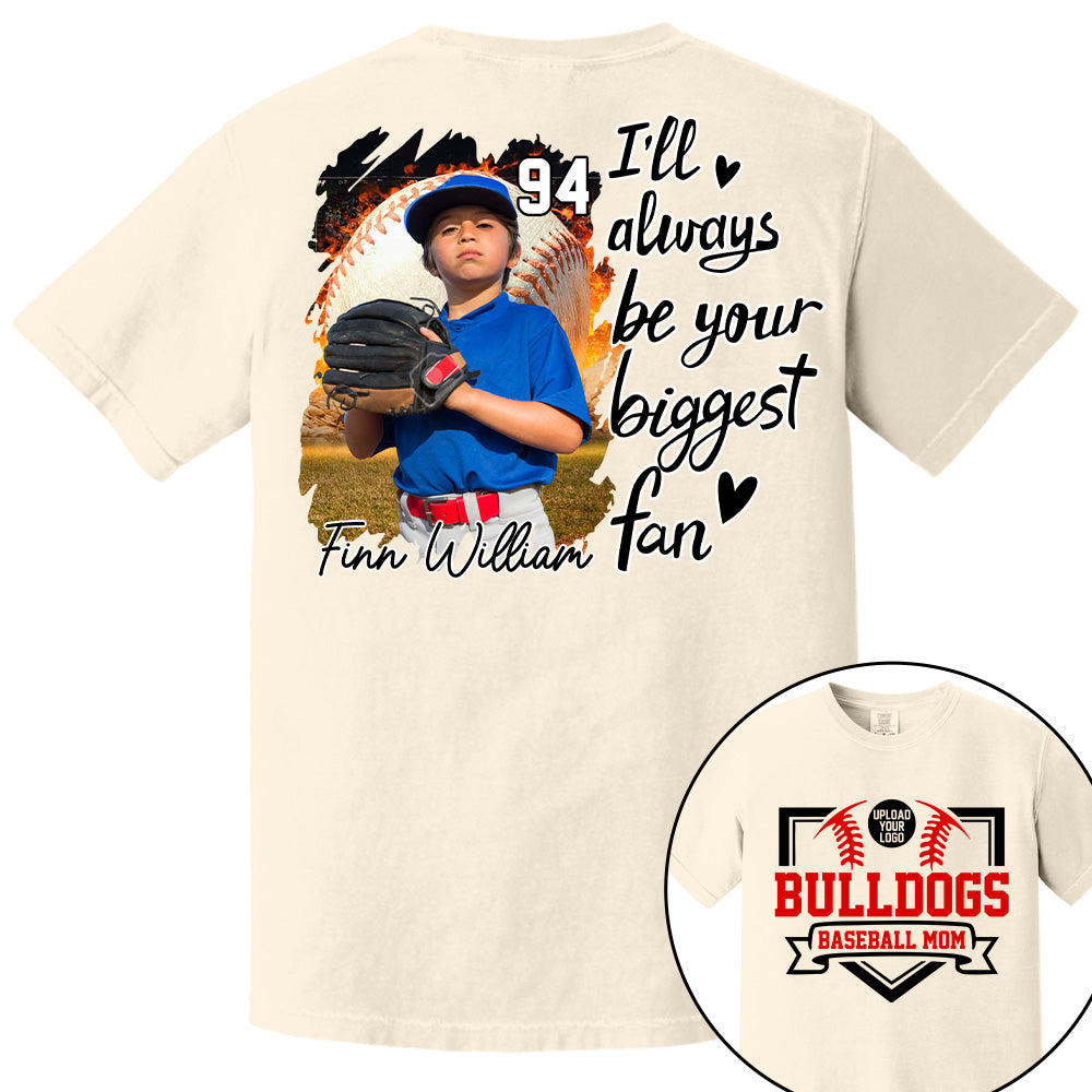 Custom Photo Baseball Game Day Baseball Shirt Gift For Baseball Lovers - Personalized Gift For Baseball Mom Tu24