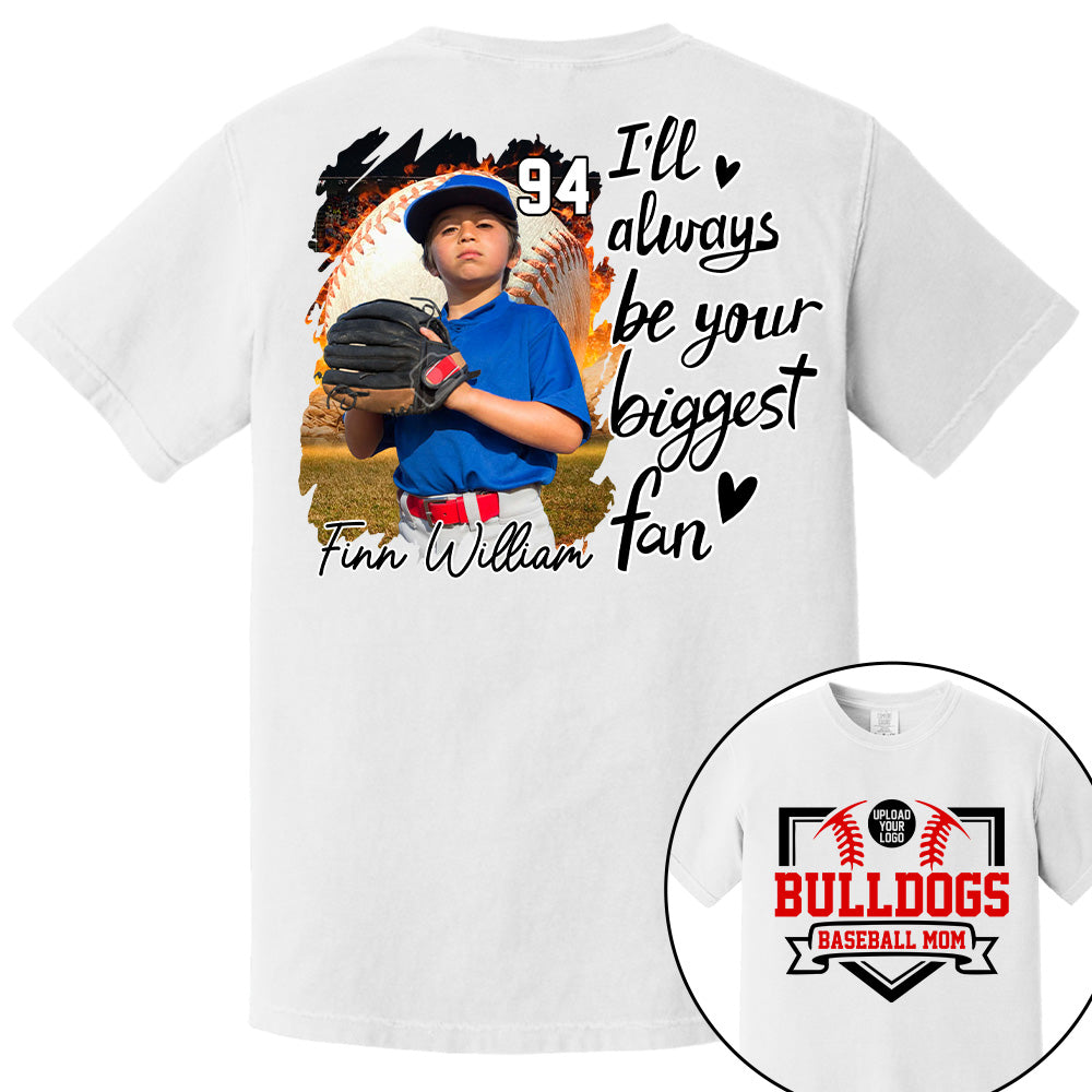 Custom Photo Baseball Game Day Baseball Shirt Gift For Baseball Lovers - Personalized Gift For Baseball Mom Tu24