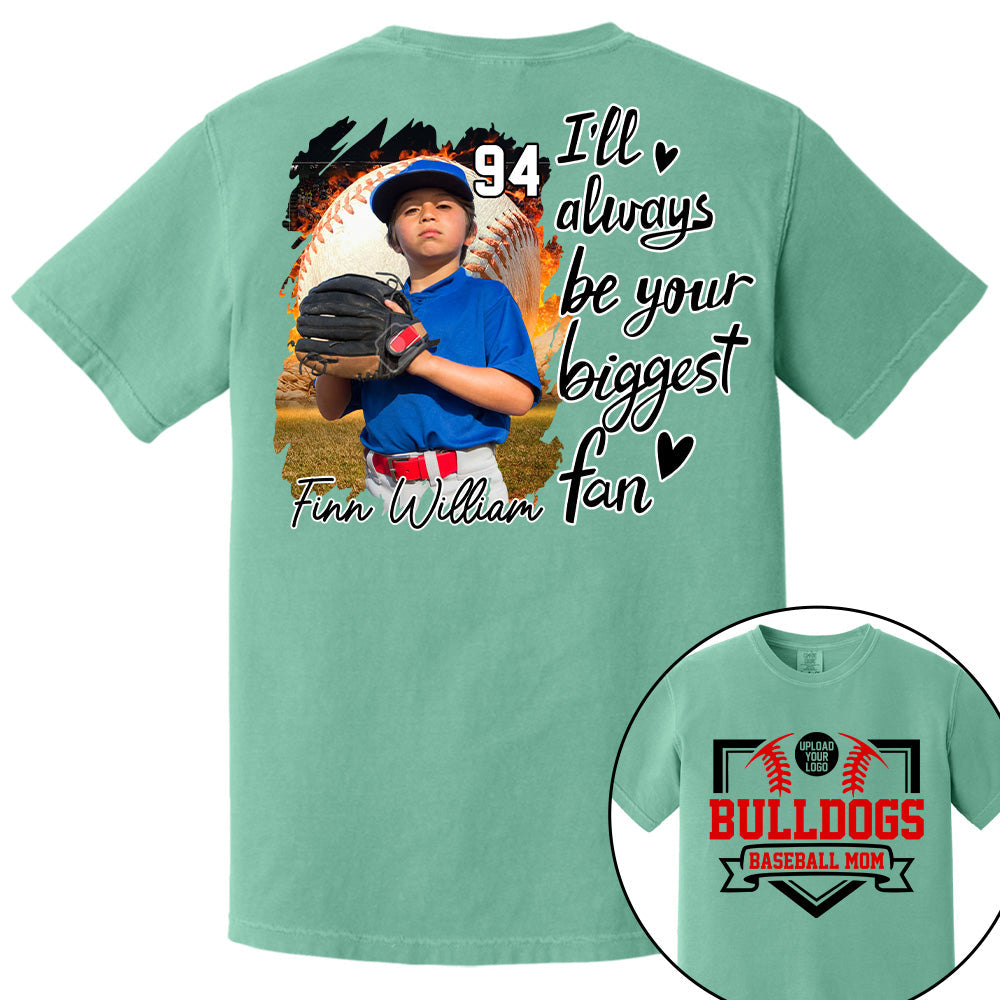 Custom Photo Baseball Game Day Baseball Shirt Gift For Baseball Lovers - Personalized Gift For Baseball Mom Tu24
