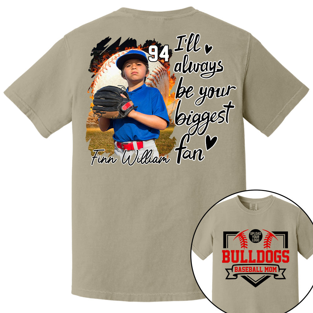 Custom Photo Baseball Game Day Baseball Shirt Gift For Baseball Lovers - Personalized Gift For Baseball Mom Tu24