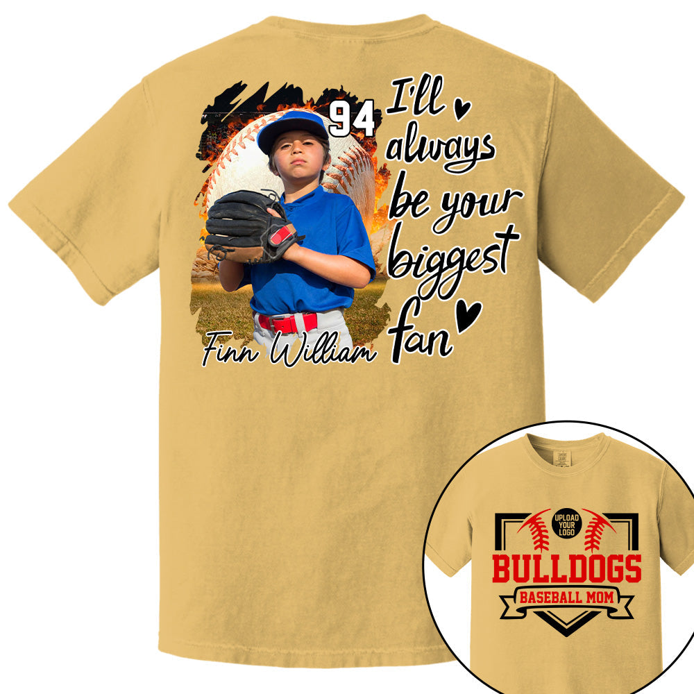 Custom Photo Baseball Game Day Baseball Shirt Gift For Baseball Lovers - Personalized Gift For Baseball Mom Tu24