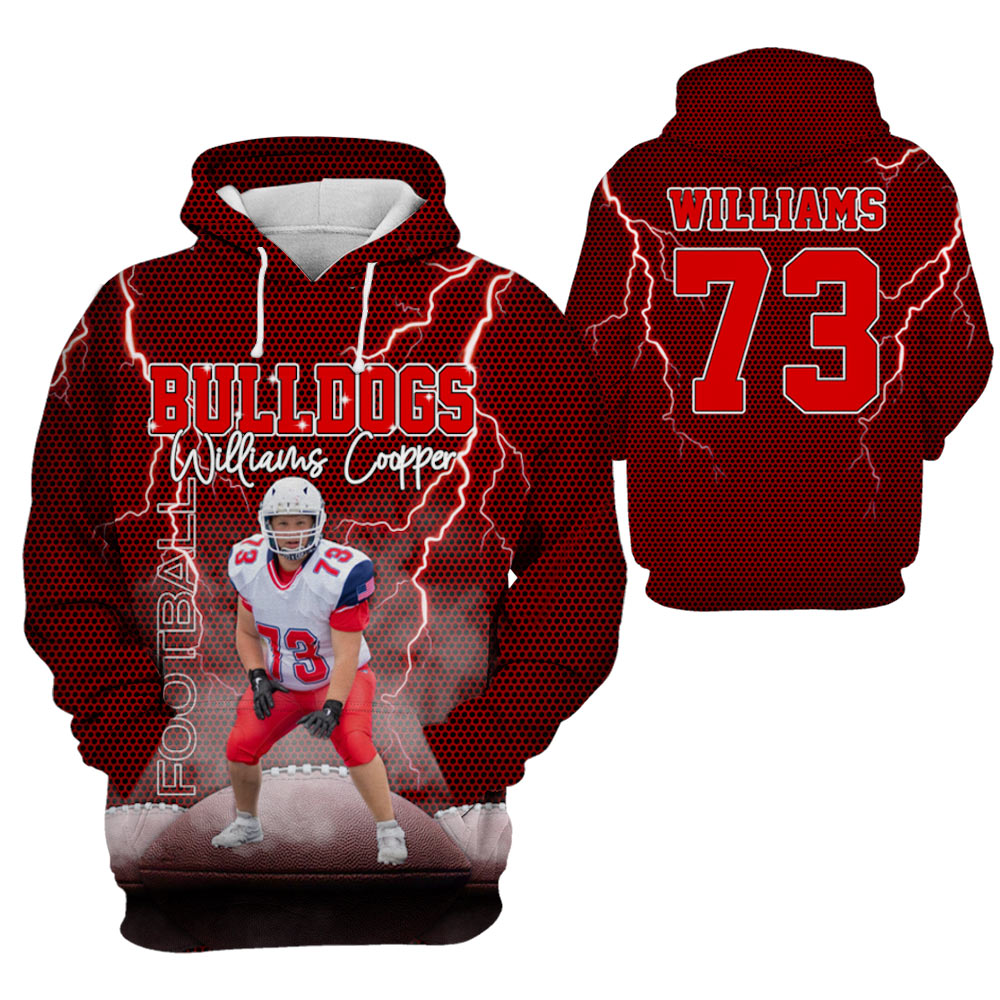 Custom Photo Name Number Player All Over Print Shirt Gift For Football Football Lovers K1702