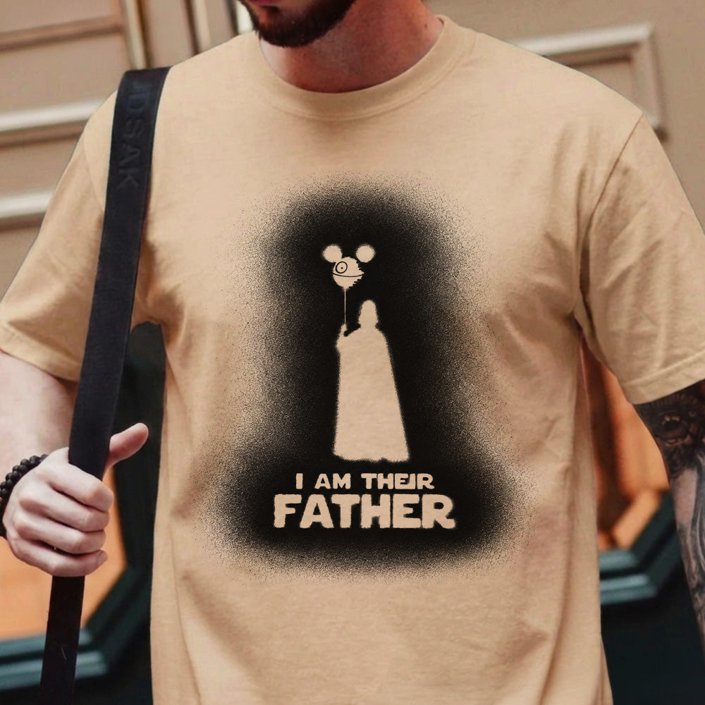 I Am The Father Vintage Airbrush Streetwear Graphic Tee T24