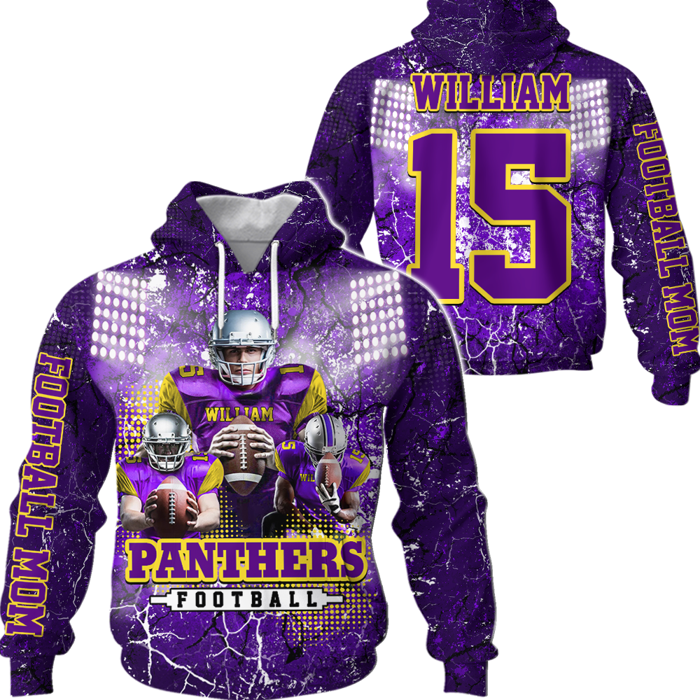 Personalized All Over Print Shirt 3D Shirt Football Game Day K1702