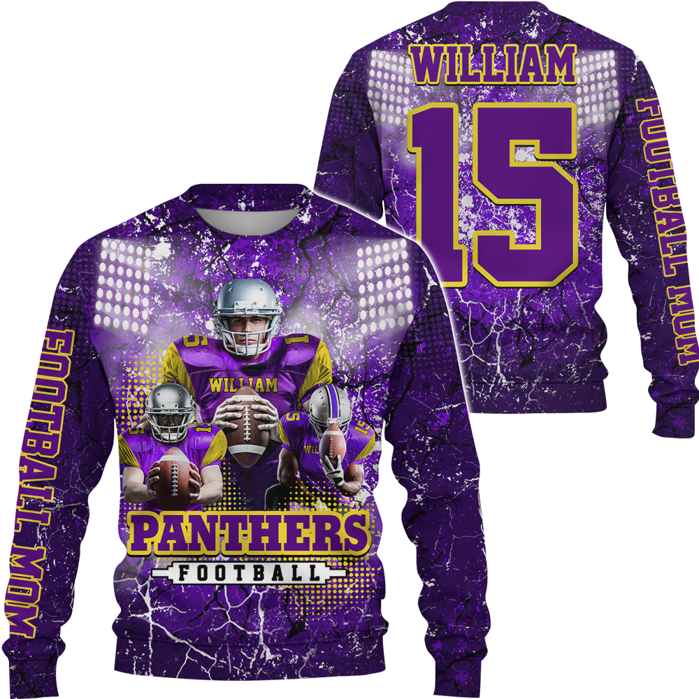 Personalized All Over Print Shirt 3D Shirt Football Game Day K1702