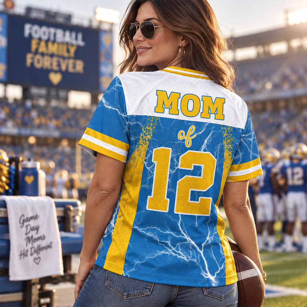 Personalized I Will Always Be Your Biggest Fan Football Jersey For Mom Dad Family L0411 Pt99