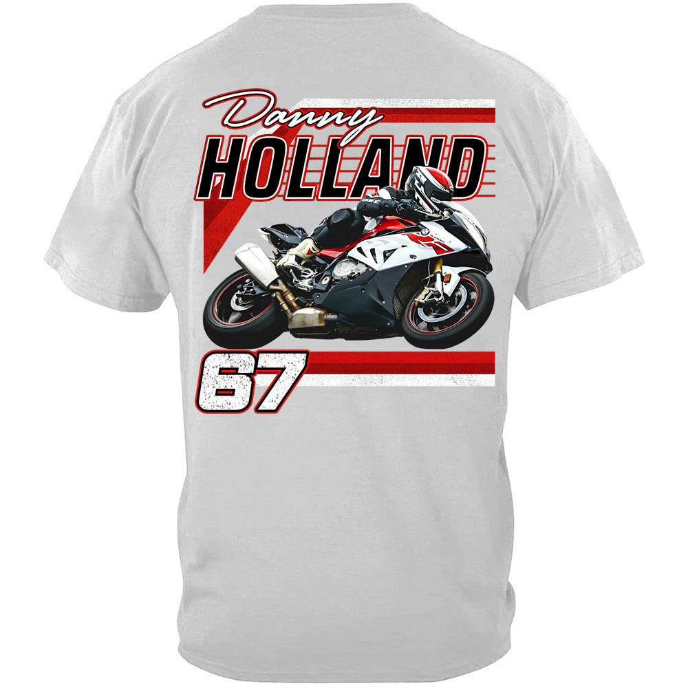 Personalized Motorcycle Racing Shirt, Custom Photo & Name T-shirt A2110 Li29