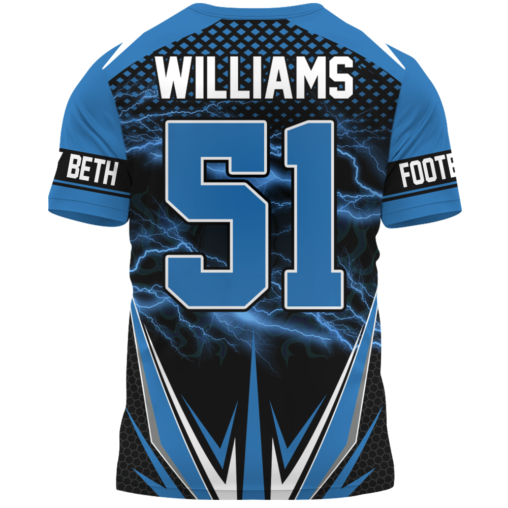 Personalized All Over Print Shirt I Will Always Be Your Biggest Fan Gift For Football Mom Grandma Sport Family K1702