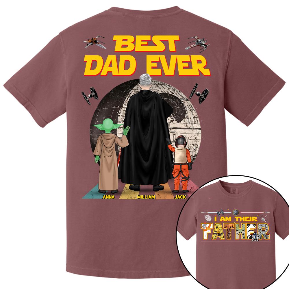 Best Dad Ever I Am Their Father  - Personalized Shirt Gift For Dad For Father's Day 2026 T1807 Hv01