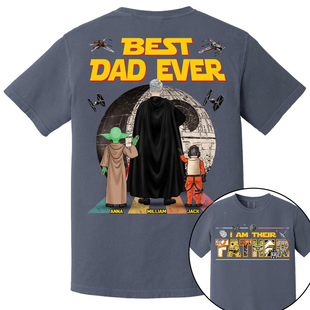 Best Dad Ever I Am Their Father  - Personalized Shirt Gift For Dad For Father's Day 2026 T1807 Hv01