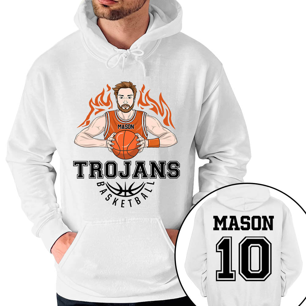 Personalized Basketball Custom Team Name Name And Number Basketball Player Shirt For Basketball Lovers