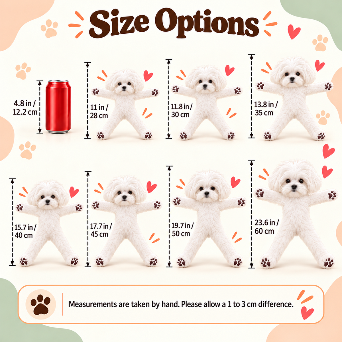 Personalized Maltese Photo Pet Squishy Toy Poseable Plush Doll, Funny Gift For Dog Mom, Dad, Pet Lover T1807 T24 TL06