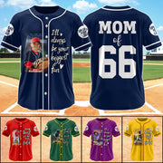 Custom Photo Baseball Game Day Baseball Jersey Gift For Baseball Lovers - Personalized Gift For Baseball Player K1702