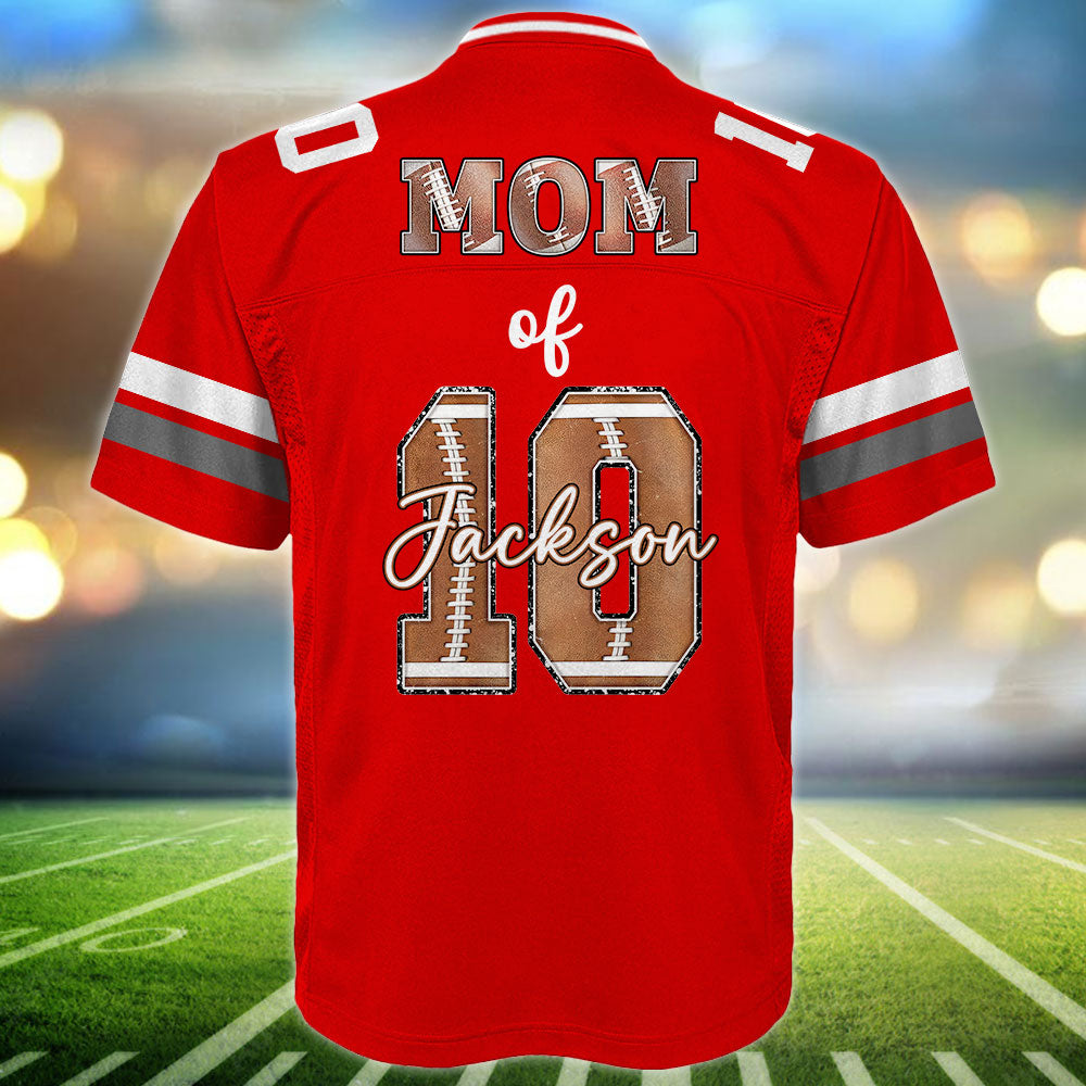 Custom Photo Football Game Day Football Jersey Personalized Gift For Football Player Tu24