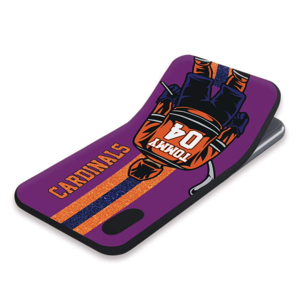 Personalized Custom Clipart Phone Case For Ice Hockey Family Lovers Tu24