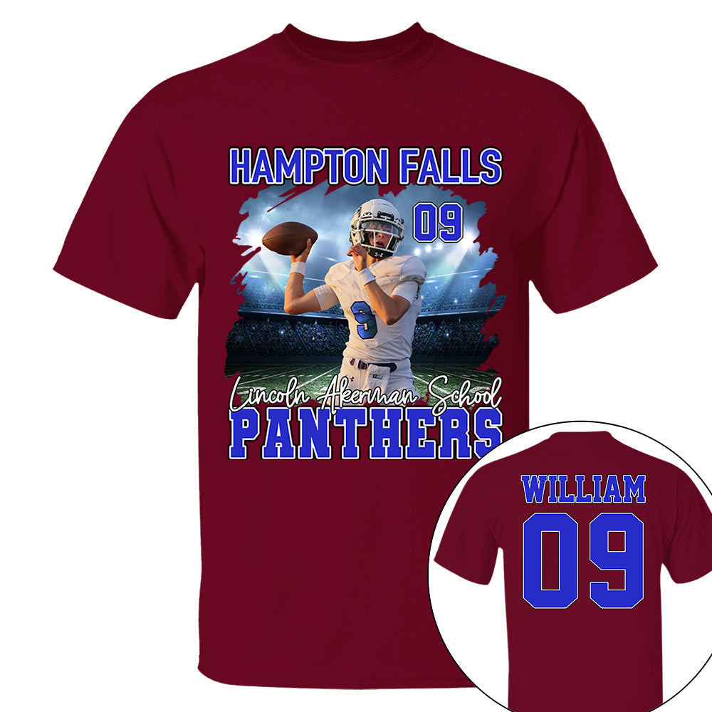 Football Personalized Shirt Custom Game Day Gift For Football Player