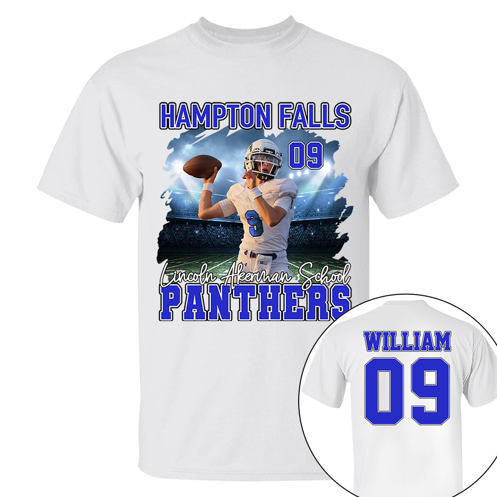 Football Personalized Shirt Custom Game Day Gift For Football Player