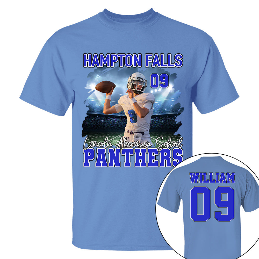 Football Personalized Shirt Custom Game Day Gift For Football Player