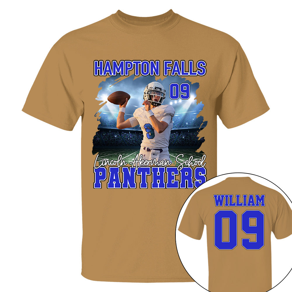 Football Personalized Shirt Custom Game Day Gift For Football Player