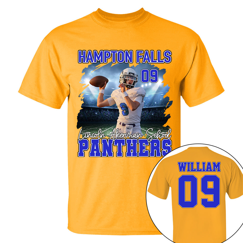 Football Personalized Shirt Custom Game Day Gift For Football Player