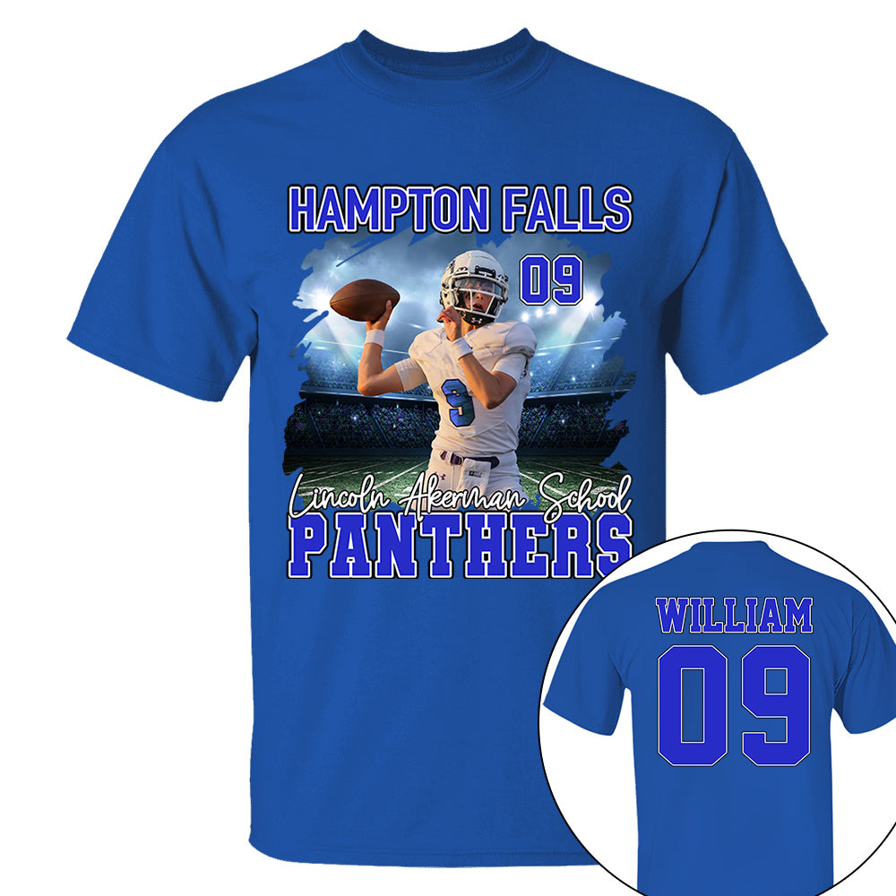 Football Personalized Shirt Custom Game Day Gift For Football Player