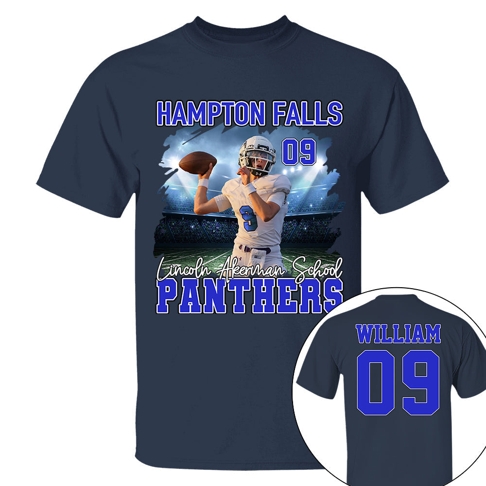 Football Personalized Shirt Custom Game Day Gift For Football Player