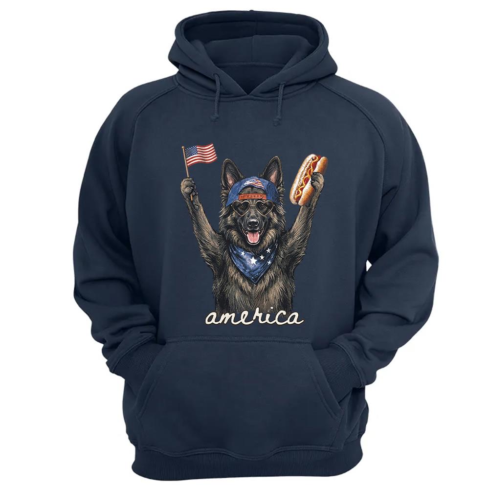 Personalized Dog Cat Photo T-Shirt – Patriotic USA Gift Shirt