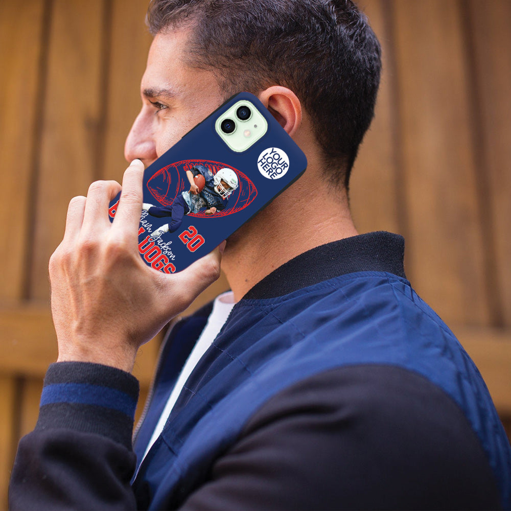 Personalized Custom Photo Phone Case For Football Family Tu24 Do99