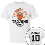 Personalized Basketball Custom Team Name Name And Number Basketball Player Shirt For Basketball Lovers