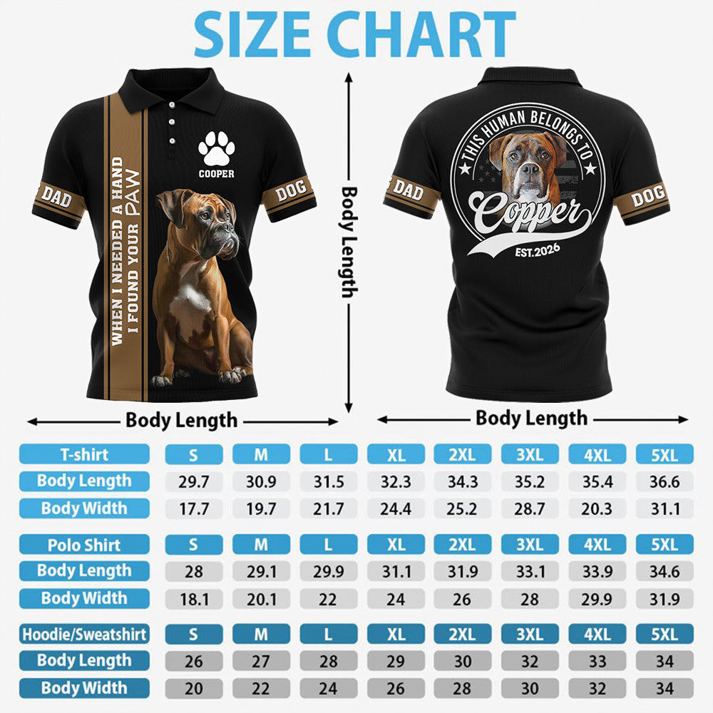 This Human Belongs To, Personalized Dog Dad Dog Mom Shirt, Custom Photo Gift For Dog Lovers T1807 Hv01