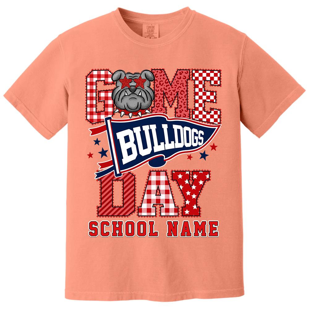 Custom School Mascot Game Day Shirt , School Spirit L0411 Hv01