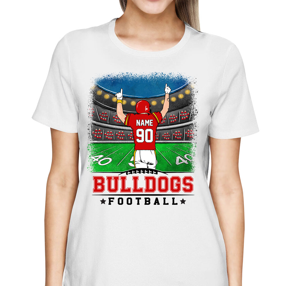 Personalized American Football Team Shirt - Football GameDay Custom Shirt Gift For Football Player Football Lovers K1702