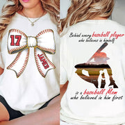 Baseball Mom Shirt, Personalized Baseball Shirt, Gift For Baseball Lover A2110 Nh00