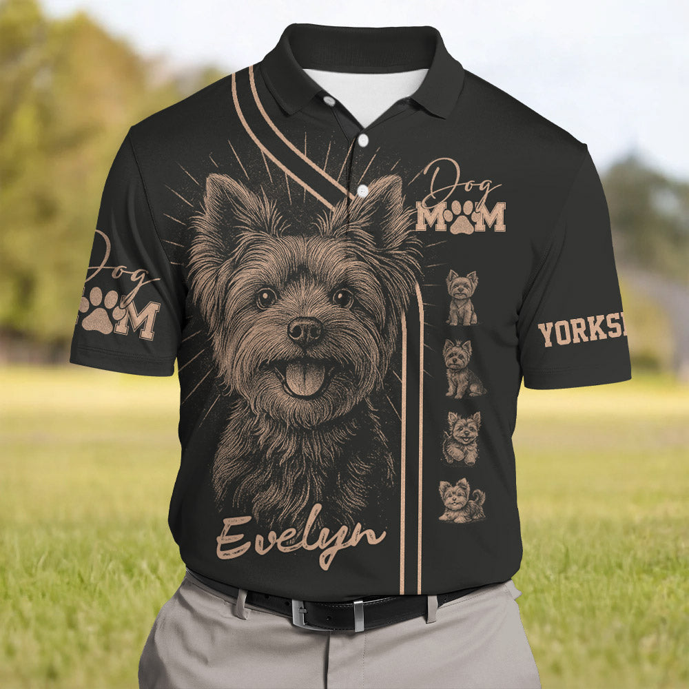 Yorkshire Terrier, Personalized Bleach Style Dog Shirt, Gift For Dog Lover T1807 Pt99