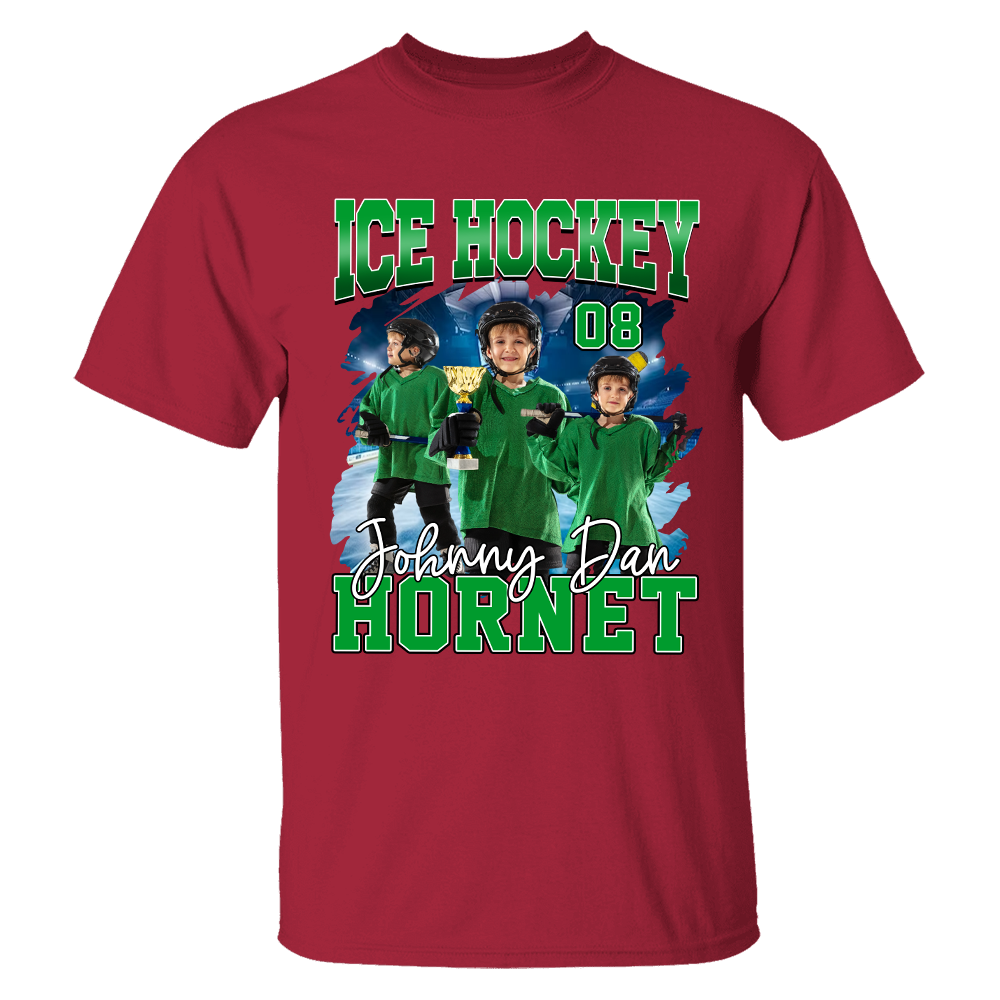 GameDay Ice Hockey Personalized Shirt Custom Photo And Team Name