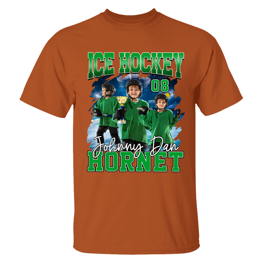 GameDay Ice Hockey Personalized Shirt Custom Photo And Team Name