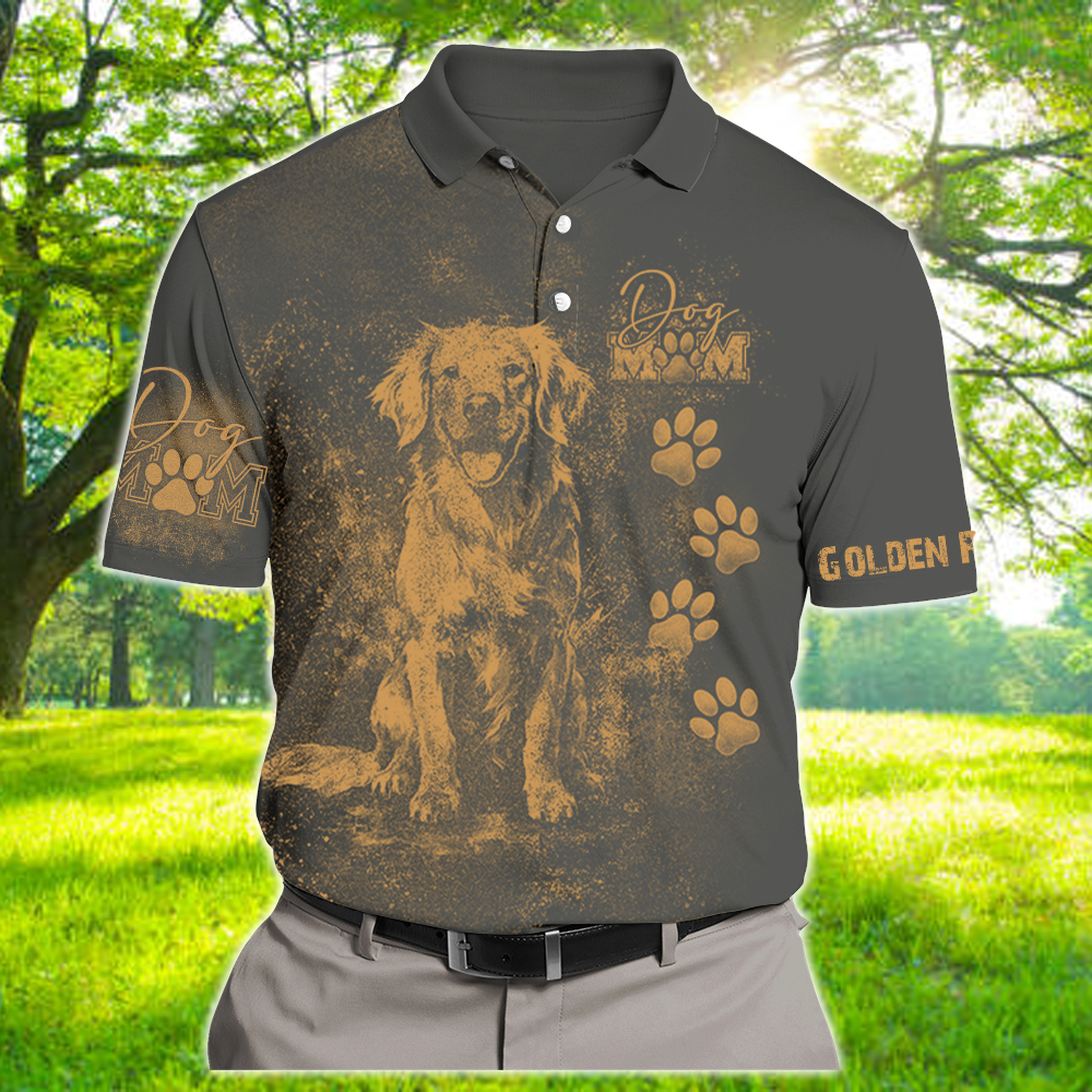 Personalized Golden Retriever Bleach Style Dog Mom Shirt For Dog Lovers Nh00