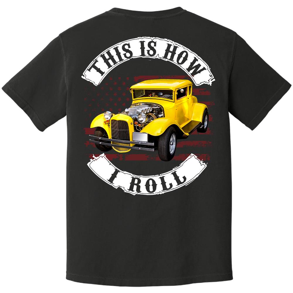 This Is How I Roll - Personalized Upload Vechicle Photo For Biker Nh00