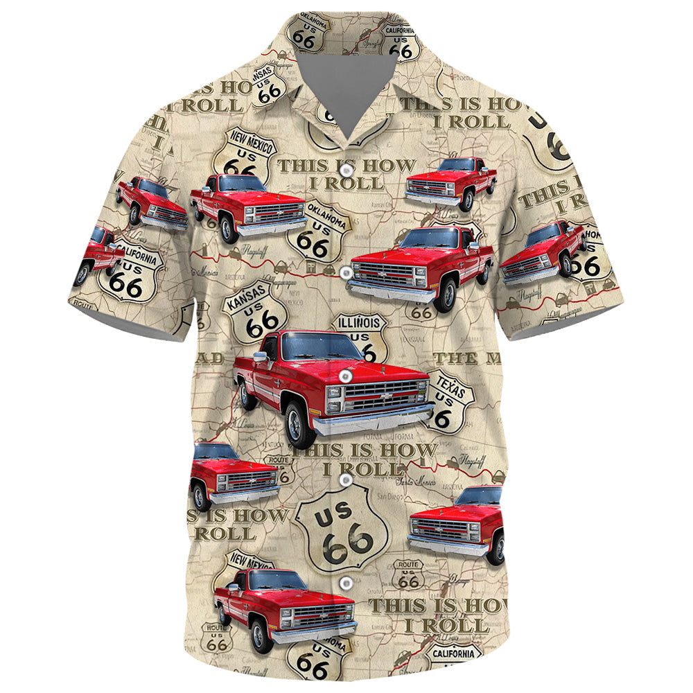 This Is How I Roll - Upload Car Photo Hawaiian Shirt K1702 Trhn