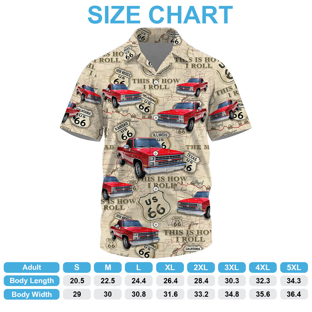This Is How I Roll - Upload Car Photo Hawaiian Shirt K1702 Trhn