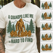 Retro Funny Bigfoot Dad Shirt, Funny A Dad Like Me Is Hard To Find T-Shirt, Popular Fathers Day Shirt, Fathers Day Gift, Cool Dad Gift Hv01