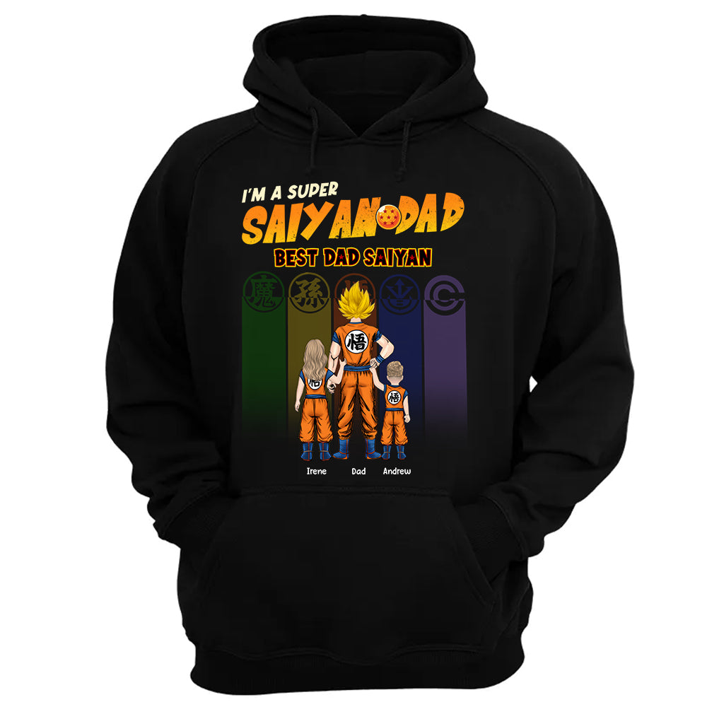 Personalized I’m A Super Saiyan Dad Best Dad Saiyan Shirt, Gift For  Father's Day L0411 TH23