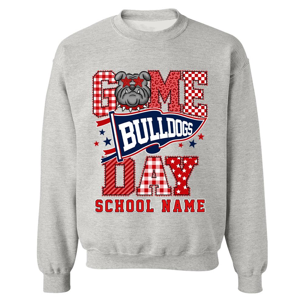 Custom School Mascot Game Day Shirt , School Spirit L0411 Hv01